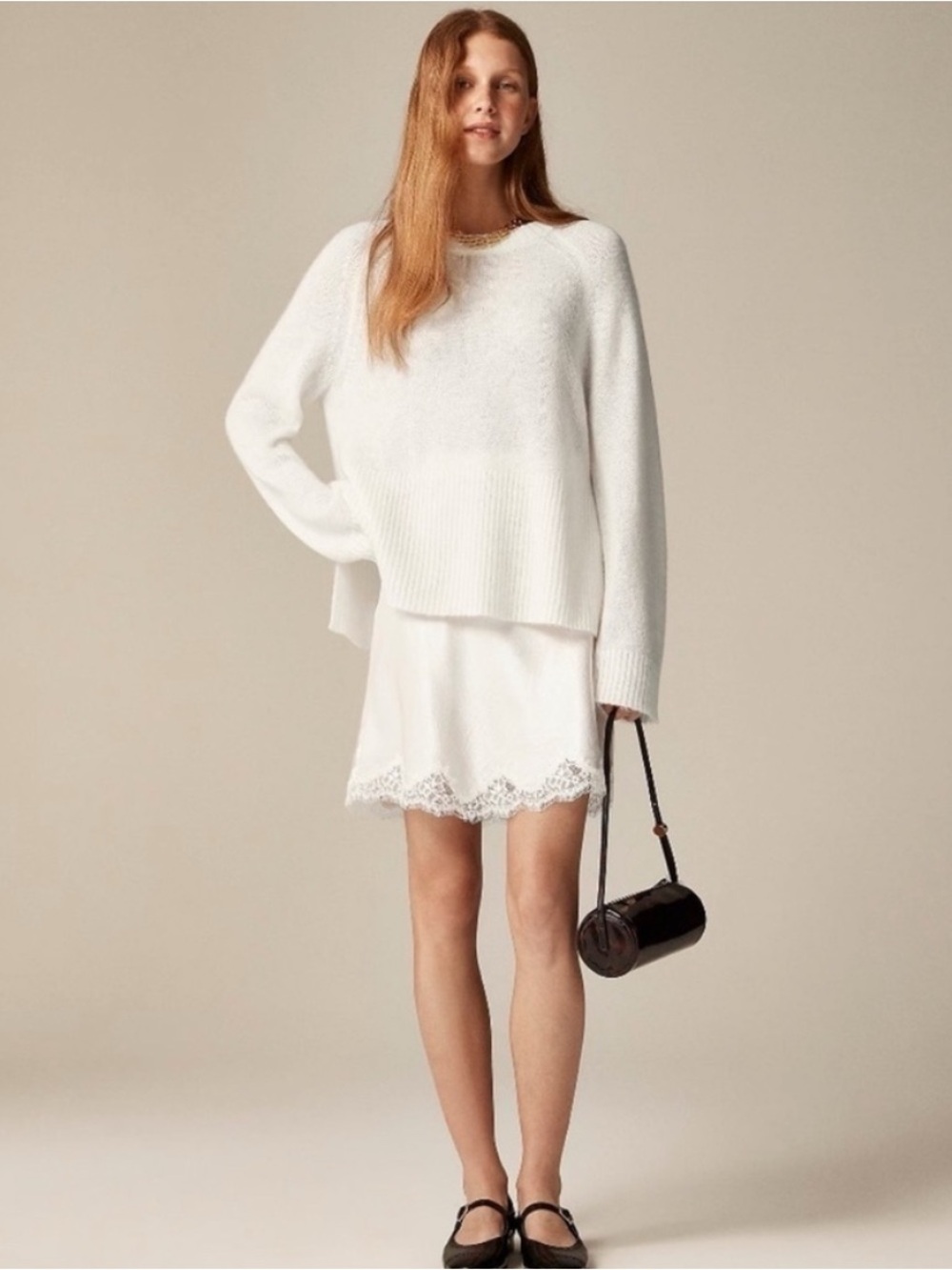 J Crew High Rib Pullover sweater NWT
